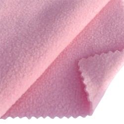 Ткань флис 2-х сторонний TBY-0059-134.27 190 г/м 100% ПЭ шир.150см цв.F134 розовый рул.25-27 кг