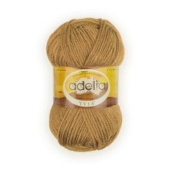 Пряжа ADELIA IVIA (100% акрил) 4х62,5г/150м цв.444 т.бежевый