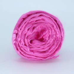 Шерсть для валяния ТРО "Гребенная лента" (вискоза) 50г цв.0168 розовый