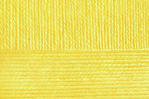 Пряжа для вязания ПЕХ "Школьная" (100% акрил) 5х50г/150м цв.027 лимон
