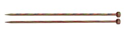 20220 Knit Pro Спицы прямые Symfonie 5,5мм/35см, дерево, многоцветный, 2шт