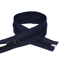 Молния MaxZipper пласт. спираль №5-N 35см цв.F330 синий