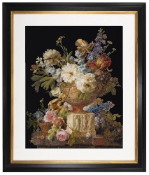 Набор для вышивания THEA GOUVERNEUR арт.580.05 Цветочный натюрморт в вазе 50х65 см