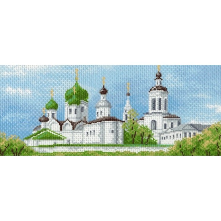 Рисунок на канве МАТРЕНИН ПОСАД арт.24х47 - 0869 Церковь