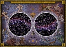 Пазл ФРЕЯ арт.PZL-2000/06 Карта звездного неба 67,5х97,5 см
