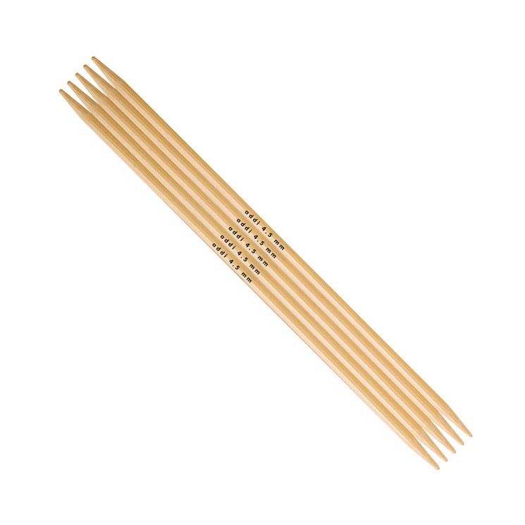 Спицы чулочные бамбук addiNature BAMBOO №6,5 20 см