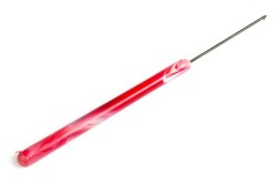Крючки для вязания арт.ВОС С-90 1,0мм сталь цв.оксид с пласт.ручкой