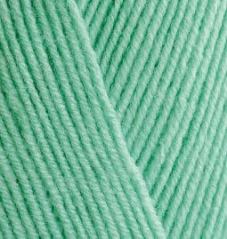Пряжа для вязания Ализе Happy Baby (65% акрил, 35% полиамид) 5х100г/350м цв.249 водяная зелень