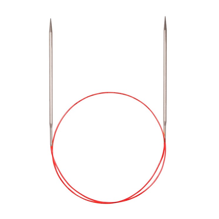 Спицы круговые с удлиненным кончиком addiClassic Lace №6,5 50 см