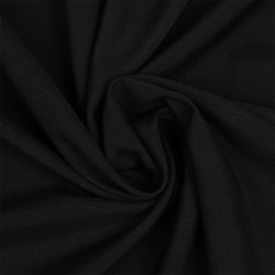 Ткань подкладочная эластичная НАРЕЗКА 150см IdealTex черный 62г/м уп.10м