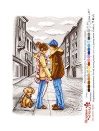 Рисунок на канве МАТРЕНИН ПОСАД арт.37х49 - 1457