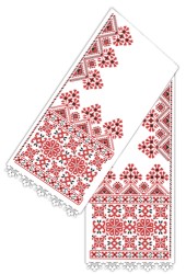 Набор для вышивания рушника для икон КАРОЛИНКА арт. КРИ-01 Божник 25х140 см