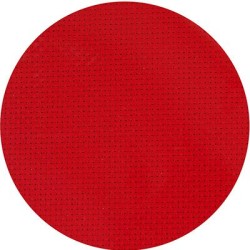 Канва крупная №854 (960) (10смх44кл) шир.150 см цв.красный