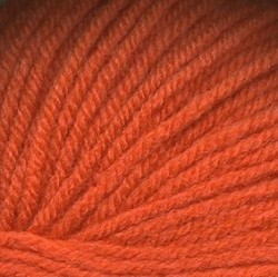 Пряжа для вязания ТРО "Кроха" (20% шерсть, 80% акрил) 10х50г/135м цв.0493 ярк.оранжевый