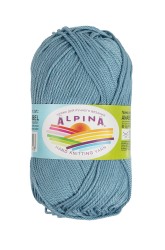 Пряжа ALPINA ANABEL (100% мерсеризованный хлопок) 10х50г/120м цв.086 голубой