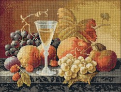 Набор для вышивания PANNA арт. N-1234 Натюрморт с вином и фруктами 32х24,5 см