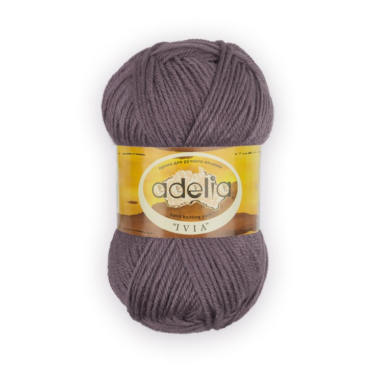 Пряжа ADELIA IVIA (100% акрил) 4х62,5г/150м цв.459 бежево-розовый