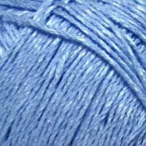 Пряжа для вязания ПЕХ "Жемчужная" (50% хлопок, 50% вискоза) 5х100г/425м цв.060 голубой