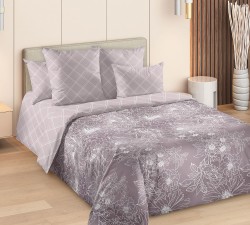Ткань Сатин 120 г/м 100% хлопок шир.235 см арт.D.661413С288 цв.коричневый рул.33м (±5м)