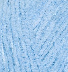 Пряжа для вязания Ализе Softy (100% микрополиэстер) 5х50г/115м цв.350 св.голубой упак (1 упак)