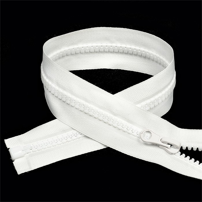 Молния MaxZipper трактор №5 1 замок, 90см, цв.F101 белый