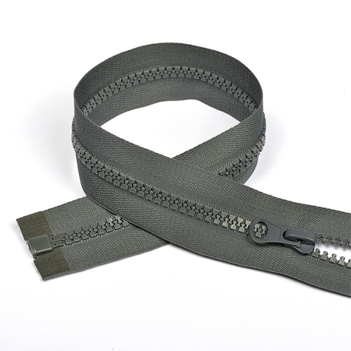 Молния MaxZipper трактор №5 1 замок, 75см, цв.F312 т.серый