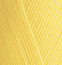 Пряжа для вязания Ализе Happy Baby (65% акрил/ 35% полиамид) 5х100г/350м цв.187 лимонный упак (1 упак)