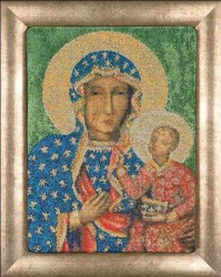 Набор для вышивания THEA GOUVERNEUR арт.469A Ченстоховская икона Божией Матери 22х30 см