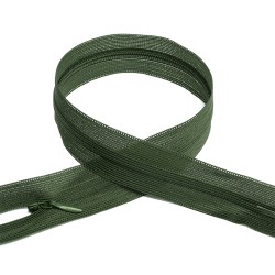 Молния MaxZipper пласт. потайная №3 50см н/р цв.F327 оливковый уп.10шт