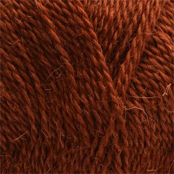 Пряжа для вязания ПЕХ "Деревенская" (100% полугрубая шерсть) 10х100г/250м цв.194 рыжик