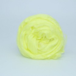Шерсть для валяния ТРО "Гребенная лента" (100% нейлон) 50г цв.0027 лимон