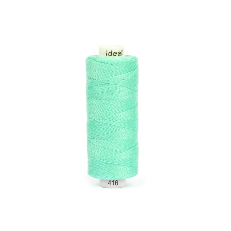 Нитки бытовые IDEAL 40/2 366м 100% п/э, цв.416 мятный