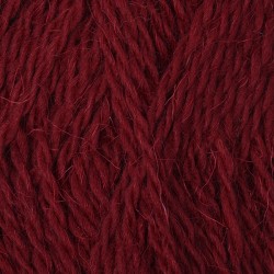 Пряжа для вязания ПЕХ Деревенская (100% полугрубая шерсть) 10х100г/250м цв.006 красный упак (1 кг)
