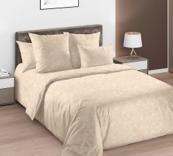 Ткань Перкаль 110 г/м 100% хлопок шир.235 см арт.D.661581П255 цв.песочный рул.33м (±5м)