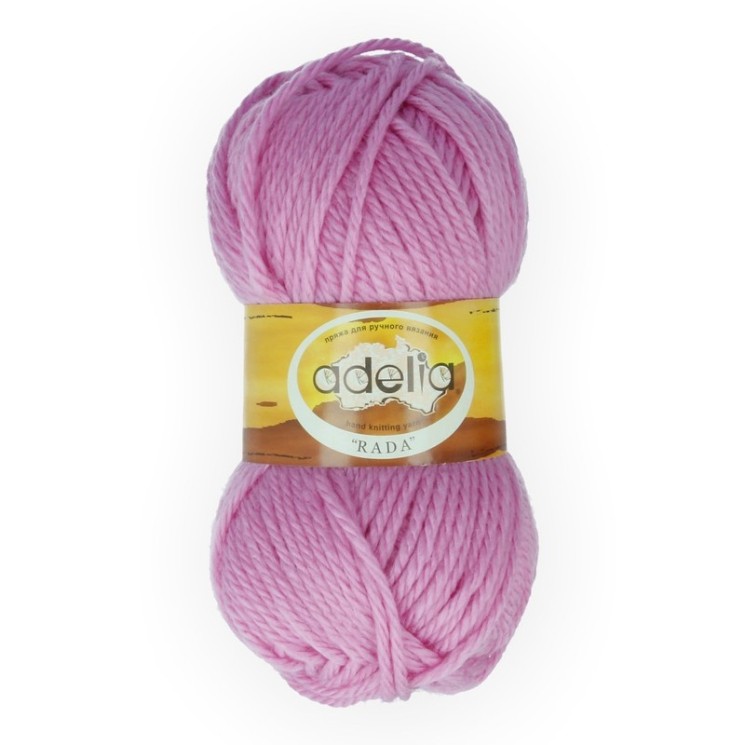 Пряжа ADELIA RADA (100% акрил) 10х100г/80м цв.064 сиреневый