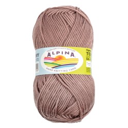 Пряжа ALPINA TOMMY (100% микнес) 10х50г/130м цв.009 серо-коричневый