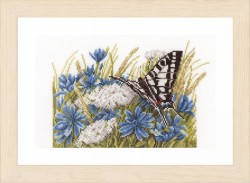 Набор для вышивания LANARTE арт.PN-0156941 Swallowtail 29х19 см