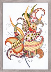 Набор для вышивания РИОЛИС арт.1586 Волшебное перо 21х30 см