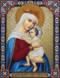 Набор для вышивания PANNA арт. CM-1704 Икона Божией Матери Отчаявшихся Единая Надежда 23х30 см