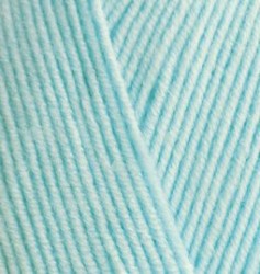 Пряжа для вязания Ализе Happy Baby (65% акрил, 35% полиамид) 5х100г/350м цв.669 св.бирюза