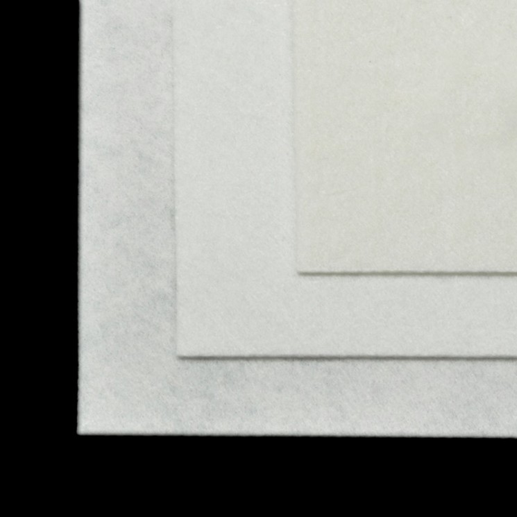 Фетр листовой жесткий IDEAL 2мм 20х30см арт.FLT-H2 уп.10 листов цв.660 белый