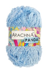 Пряжа ARACHNA PANDA (100% микрополиэстер) 5х100г/75м цв.54 голубой