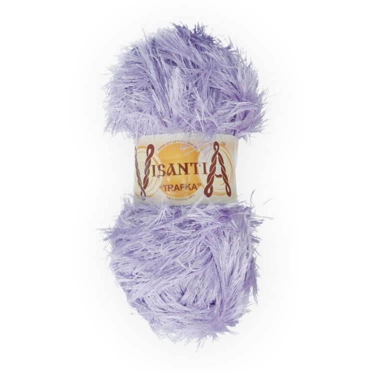 Пряжа VISANTIA TRAFKA (100% полиэстер) 5х100г/150 м цв.0069 св.сиреневый