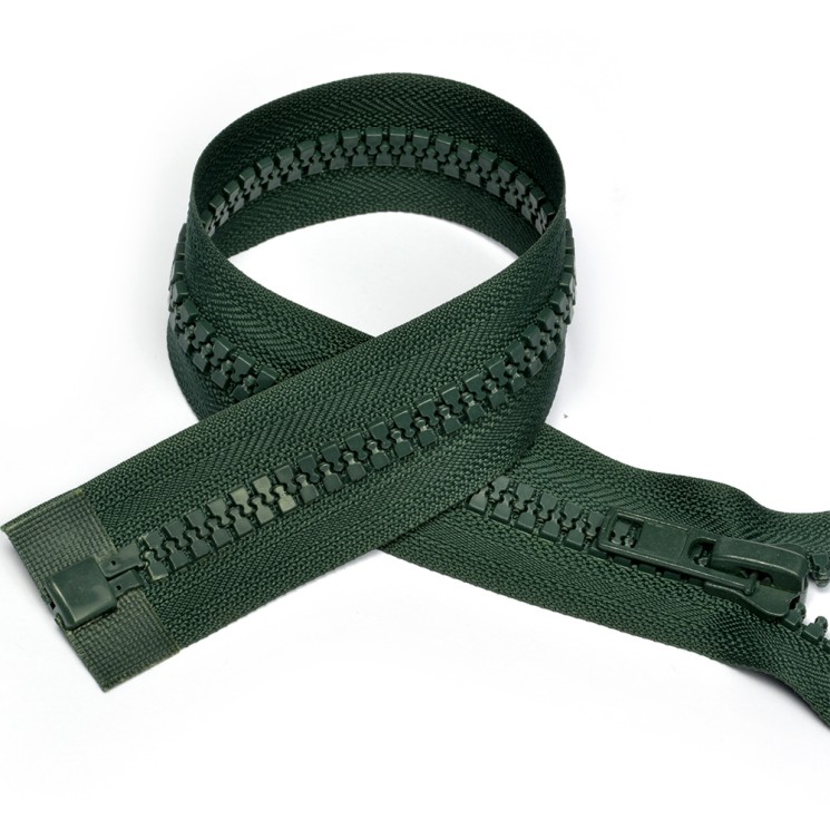 Молния MaxZipper трактор №8 1 замок, 50см, цв.F273 (265) т.зеленый