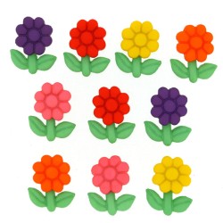 Набор пуговиц арт. 8985 Маленькие цветы