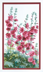 Набор для вышивания Crystal Art арт.BT-013 Цветы у дома 27/5х51 см упак (1 шт)