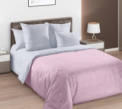 Ткань Перкаль 110 г/м 100% хлопок шир.235 см арт.D.661611П255 цв.розовый рул.33м (±5м)