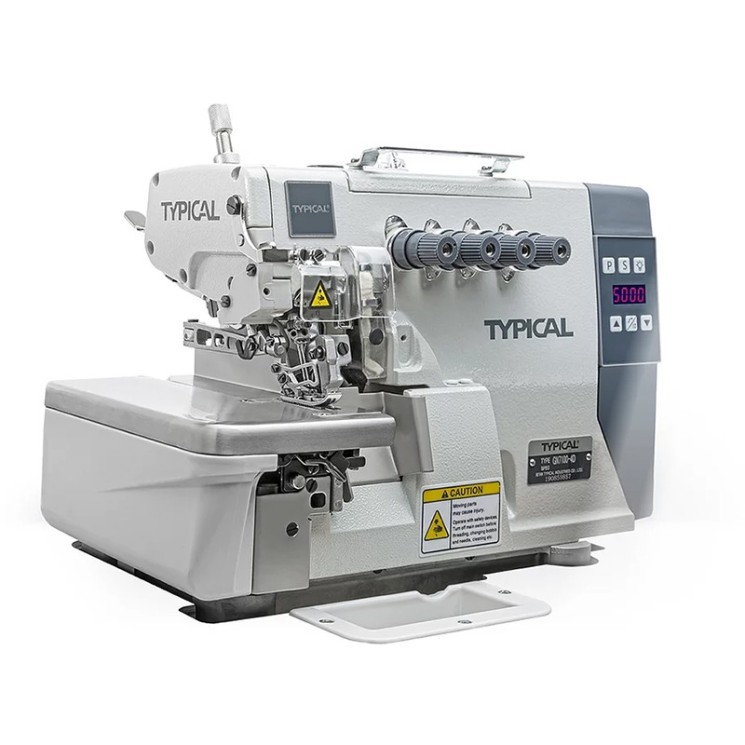 Оверлок Typical 5 нит.со встроенн. сервоприводом (комплект:голова+стол) GN7100-5D