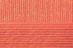 Пряжа для вязания ПЕХ "Перспективная" (50% мериносовая шерсть, 50% акрил) 5х100г/270м цв.396 настурция