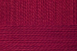 Пряжа для вязания ПЕХ "Детский каприз тёплый" (50% мериносовая шерсть, 50% фибра) 10х50г/125м цв.007 бордо